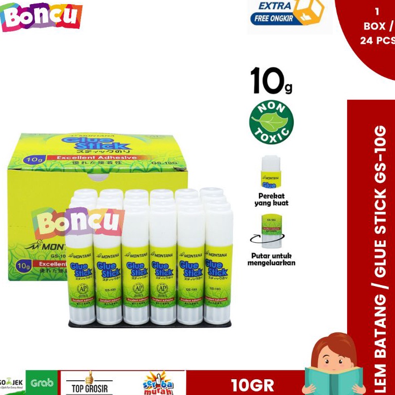 

[☽V26$] Montana Glue Stick / Lem Batang Montana GS-10 / 10Gr Segera Beli