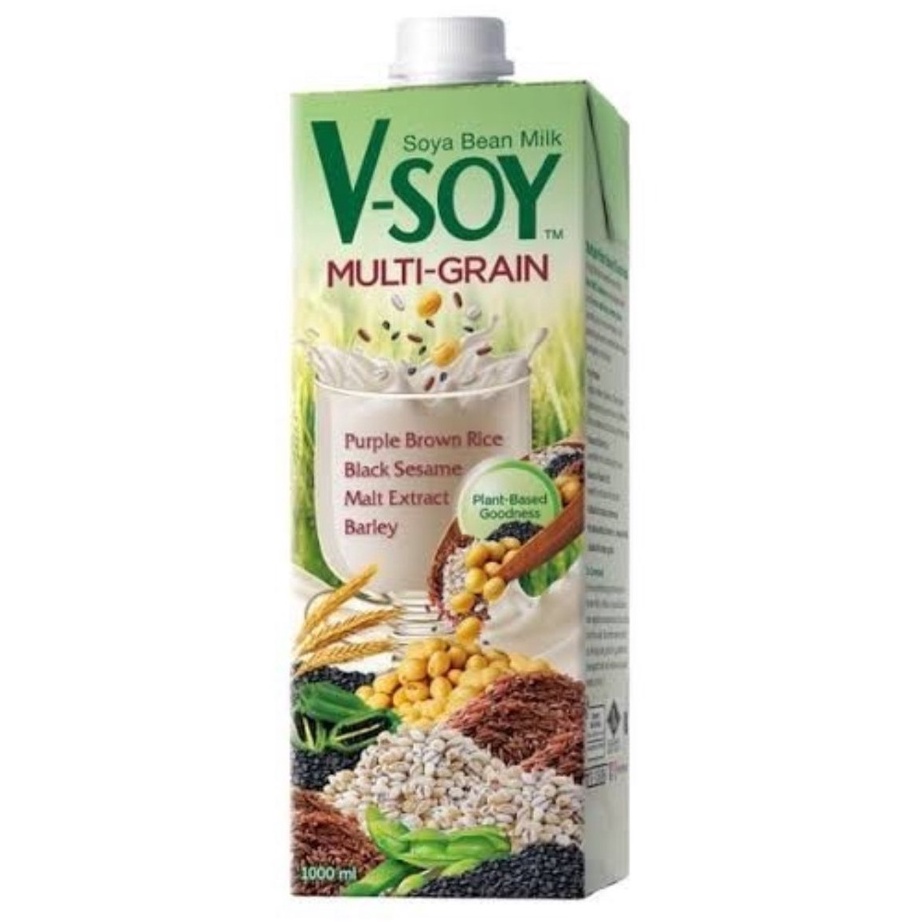 

KODE TFO913 Vsoy Susu Kedelai Multi Grain 1ltr - Milk Gosend/Grab