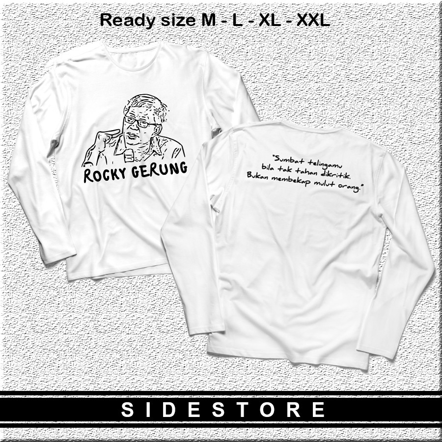 KAOS ROCKY GERUNG - ROCKY GERUNG - LENGAN PANJANG