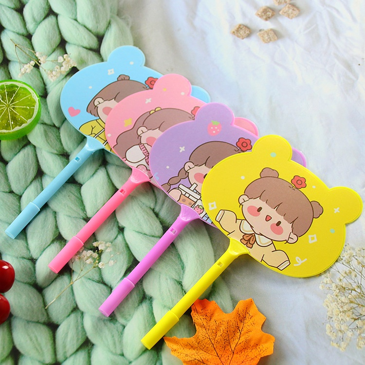 

Pulpen Kipas Karakter Pena Kipas Motif Boneka Souvenir Lucu