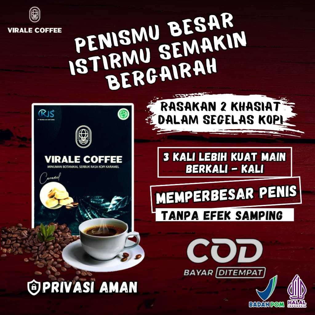 Kopi Kuat Pria Tahan Lama Original - Virale Coffee Kopi Stamina Pria Tahan Lama Di Ranjang Aman Bpom