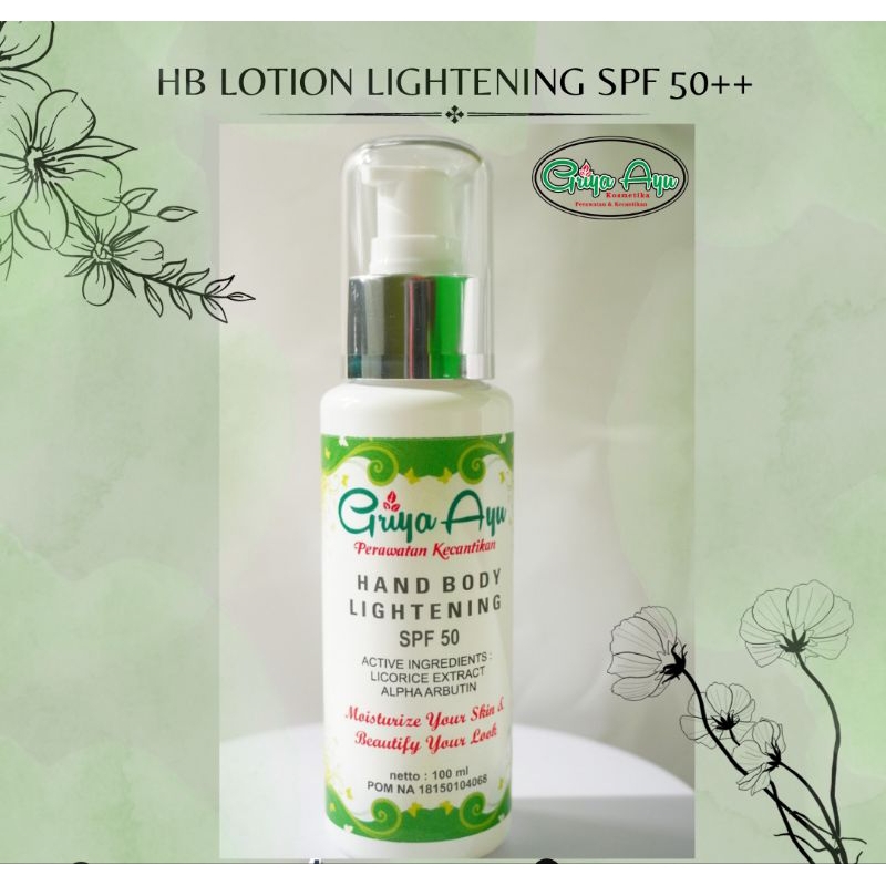 Body Lotion Waterproof spf 50