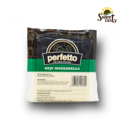 

Keju Mozzarella Perfetto 120 - 250 gram