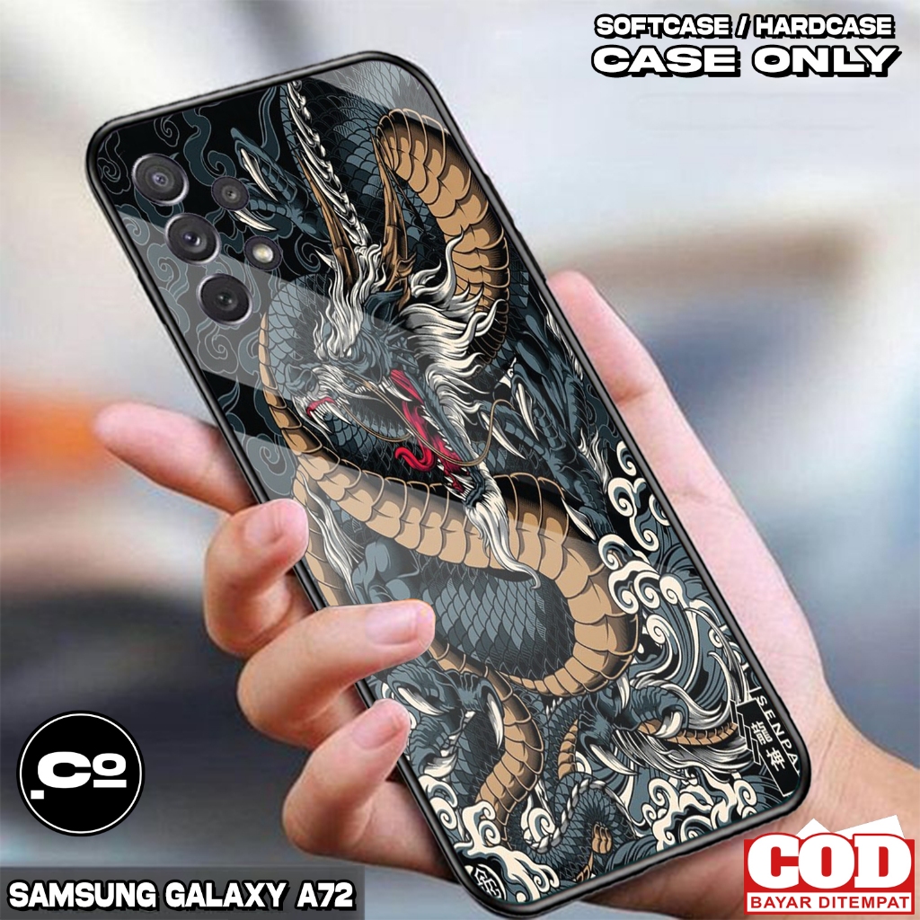 Case SAMSUNG GALAXY A72 - Casing SAMSUNG GALAXY A72 [ DRGN ] Silikon SAMSUNG GALAXY A72 - Kesing Hp 