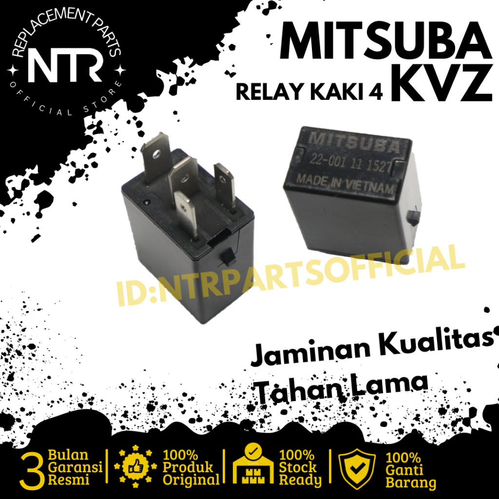 Relay Comp Power Relay Stater Kaki 4 Beat Vario Genio Verza Cb150 Mitsuba