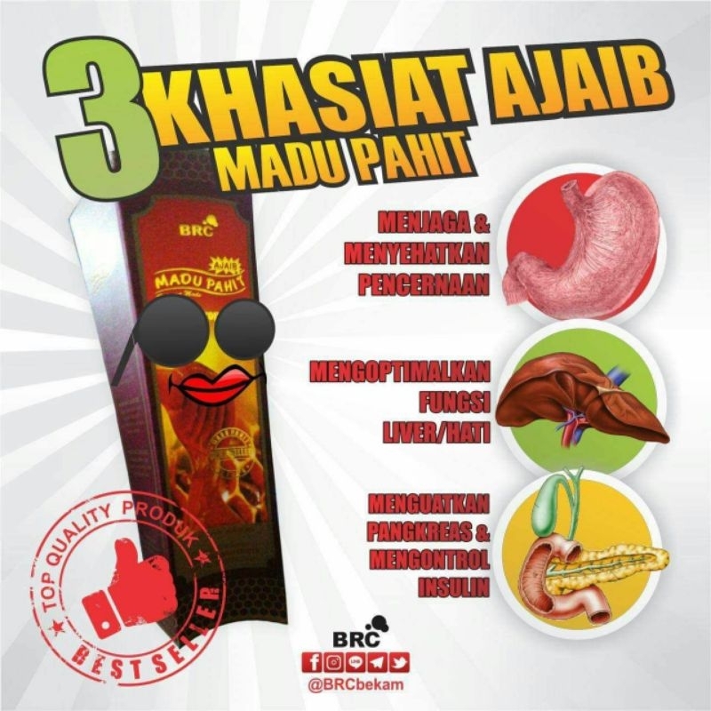 

MADU PAHIT BRC 100% Original