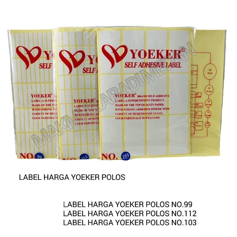 

(1Bks:7Lembar) Stiker Label Polos Putih Undangan 99 112 113 111 123 105 103 121 / Sticker Polos Motif / Stiker Label Nama Harga Undangan / Sticker Label Harga Termurah / Self Adhesive Label