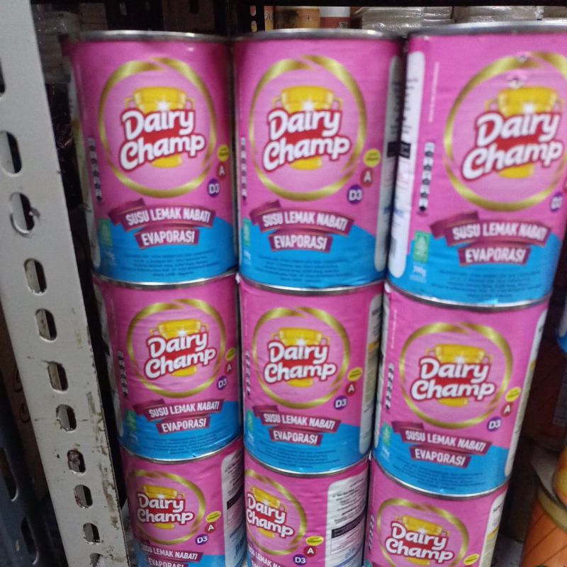 

SUSU EVAVORASI DAIRY CHAMP 370 GR ( 1 KALENG )