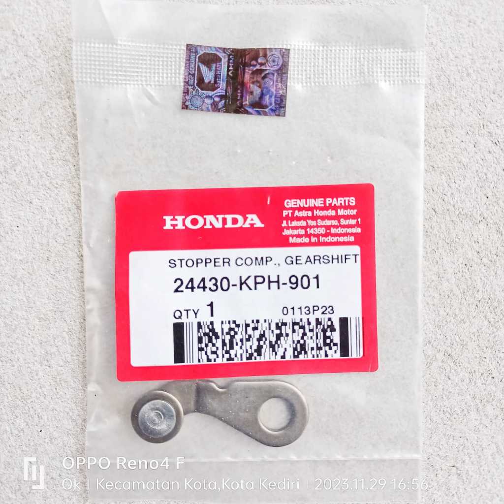 Stopper-Stoper Botolan Rasio Supra-X C-125 Blade Ori AHM 24430-KPH-901