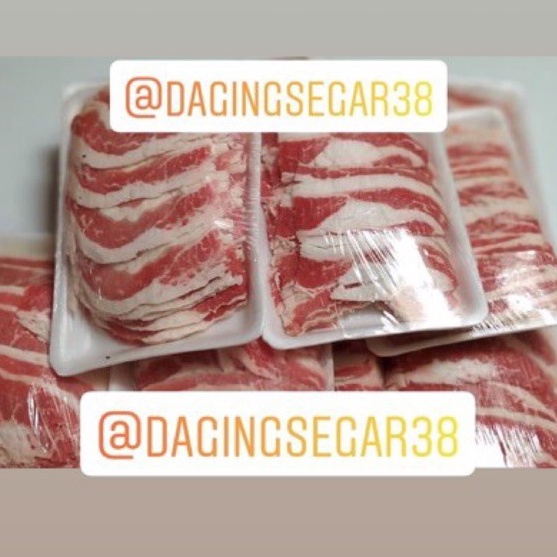 

TIPE VFQ342 USA SLICE BEEF @1KG - DAGING SAPI SLICE TIPIS US SHORTPLATE / DAGING YOSHINOYA
