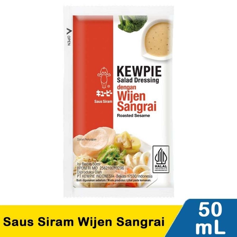 

Kewpie Saus Siram Wijen Sangrai 50mL