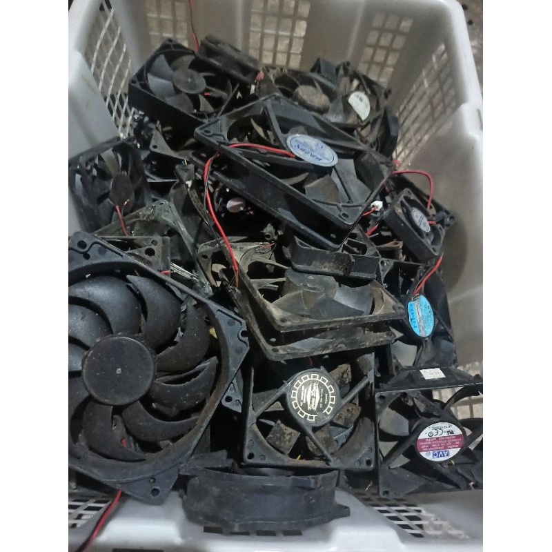 Kipas Rusak 12v dc 1 kilo (15biji)