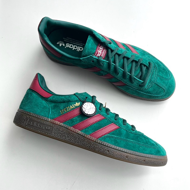 Adidas Handball Spezial Original -  Green Burgundy ( GX6989 )
