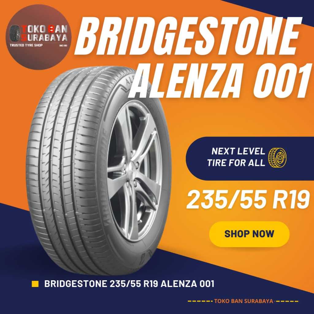 Ban Bridgestone BS 235/55 R19 235/55R19 23555R19 23555 R19 235/55/19 R19 R 19 ALENZA 001 ALENZA001