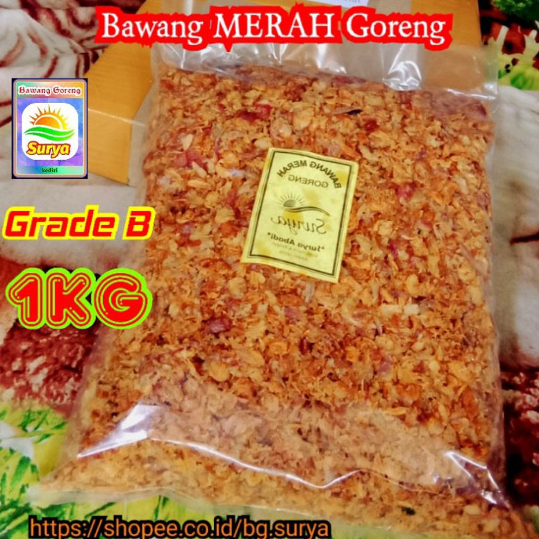 

[♔I18/] Promo Brambang GORENG 1KG Segera Beli