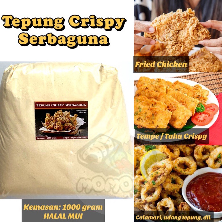 

39 Tepung bumbu ayam / Tepung crispy serbaguna 1kg / ayam goreng kfc mcd / breader fried chicken 6788