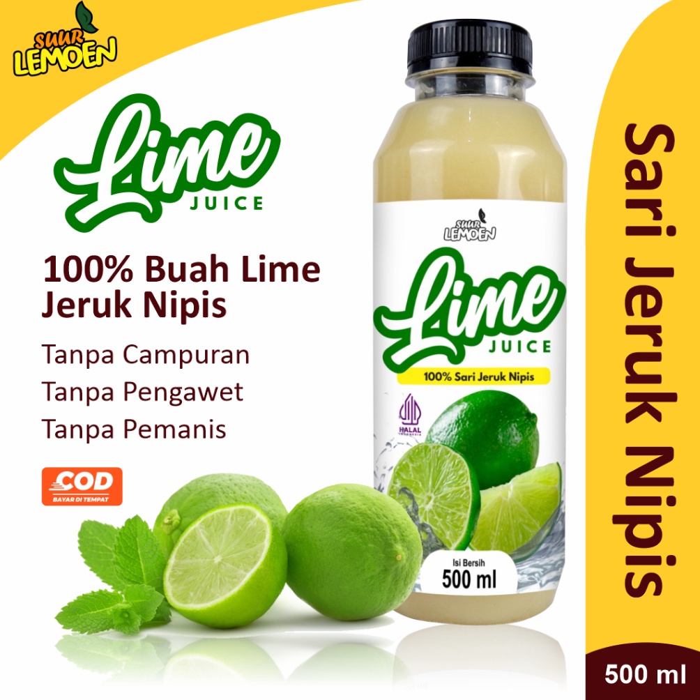 

42 Suur Lemoen Sari Jeruk Nipis Murni / Pure Lime Juice b06uz