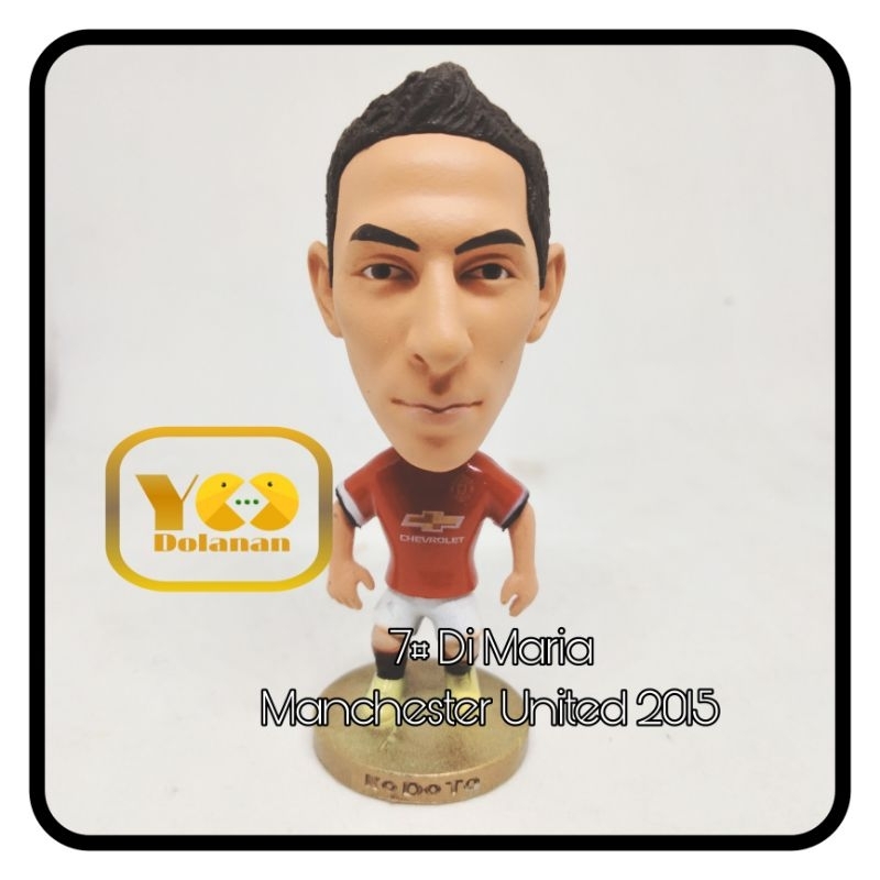 7# DI MARIA - MANCHESTER UNITED 2015 KODOTO SOCCERWE FIGURE PEMAIN BOLA
