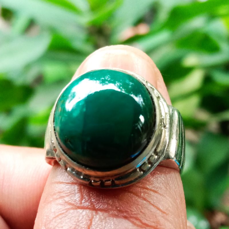 CINCIN BATU AKIK ASLI GARUT IJO ODIM