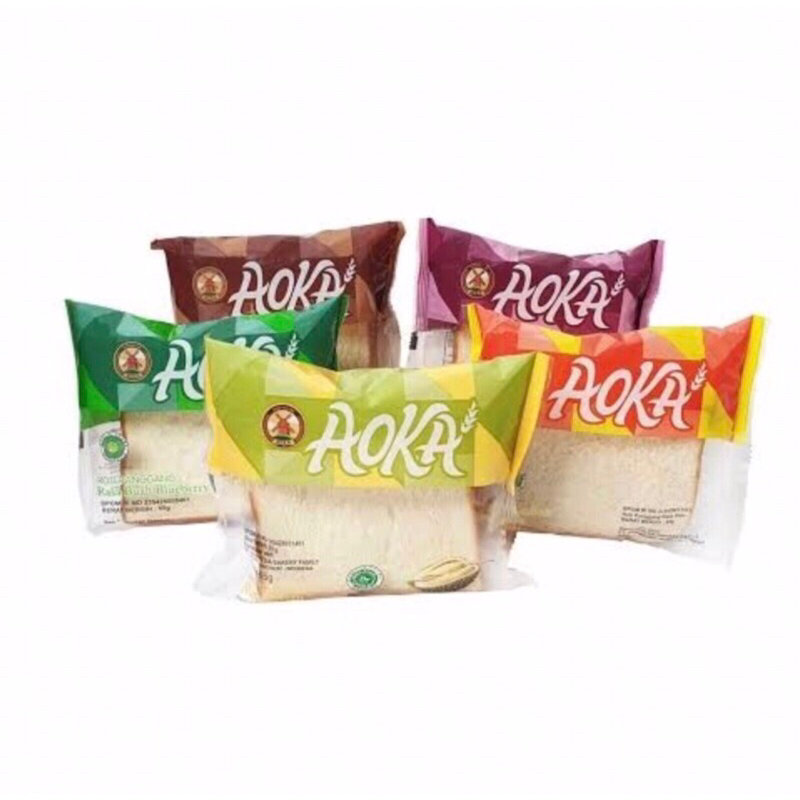 Roti Panggang AOKA All Variant Rasa