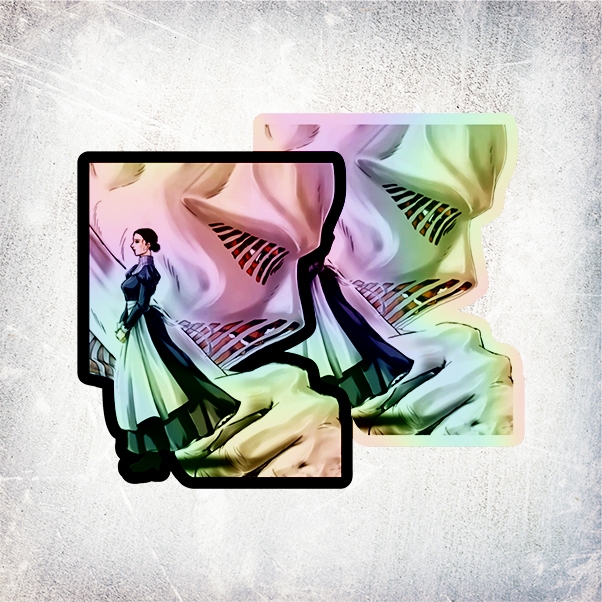 

STICKER HOLOGRAM ANIME WAR HAMMER TITAN ATTACK ON TITAN (SHINGEKI NO KYOJIN)