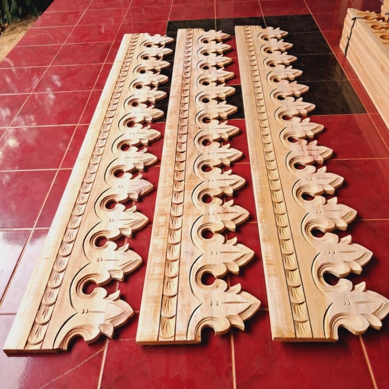 Lisplang jumbo cemara mahoni 30cm