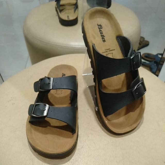 Promo Spesial 12.12 Sandal Bata Sandal Pria BATA ENERGIZER Original Bahan Kulit Produk Best Seller