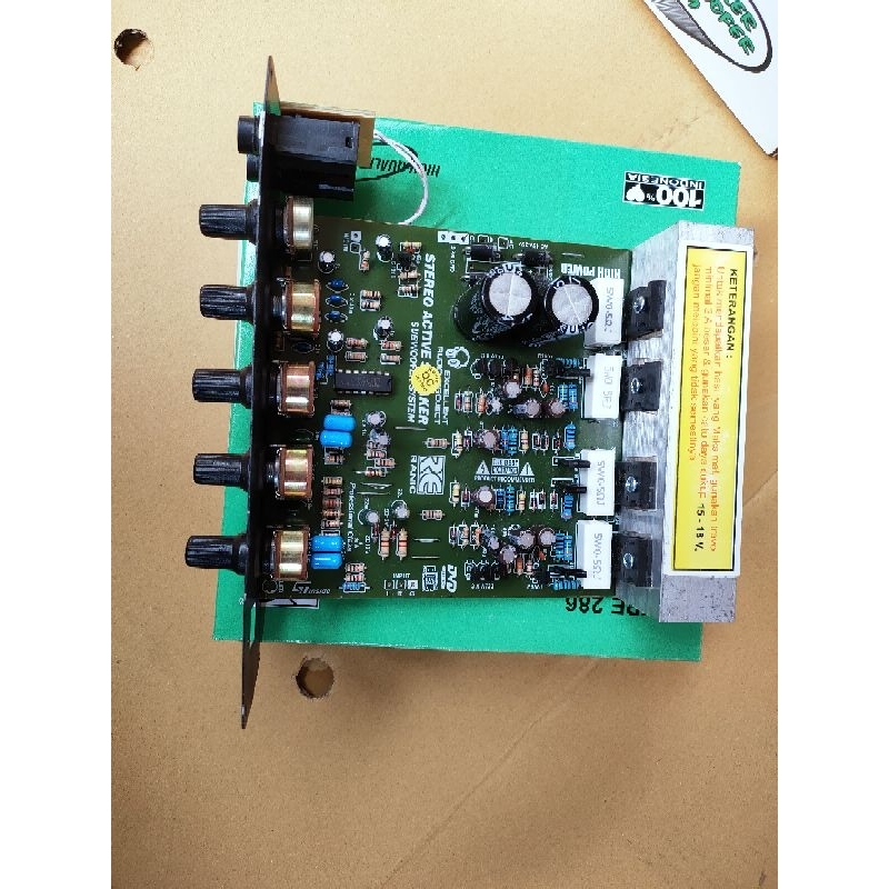 Kit Aktif Speaker Stereo Karaoke Plus Subwoofer ( 286 )