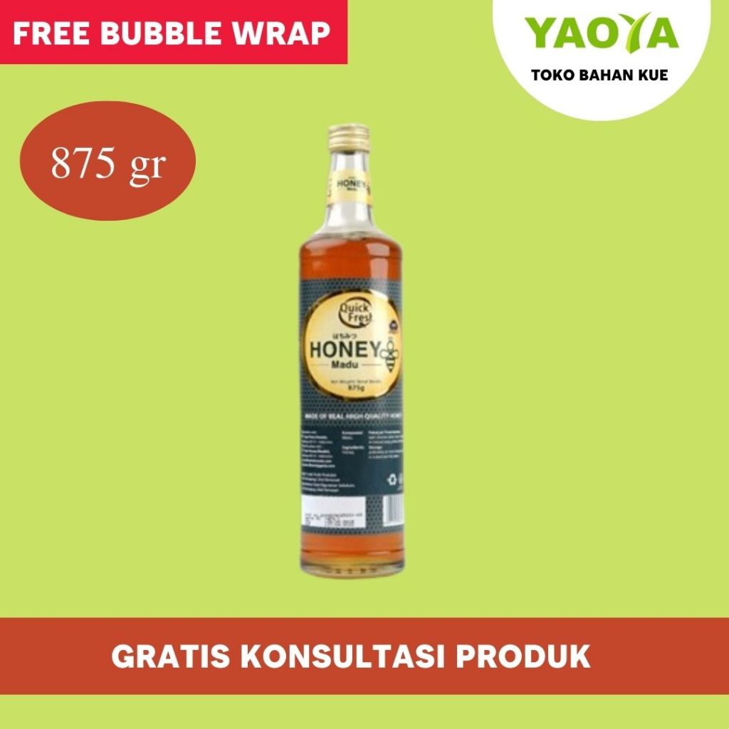 

QUICK FRESH HONEY BOTOL 875G