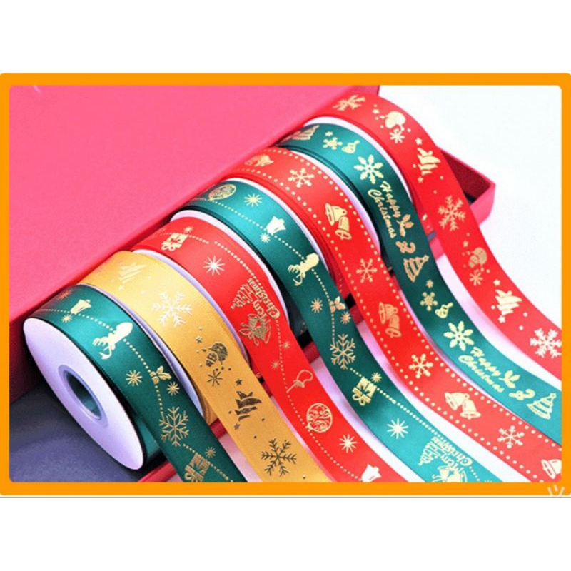 

Pita Natal Christmas Ribbon Polyester 5 meter