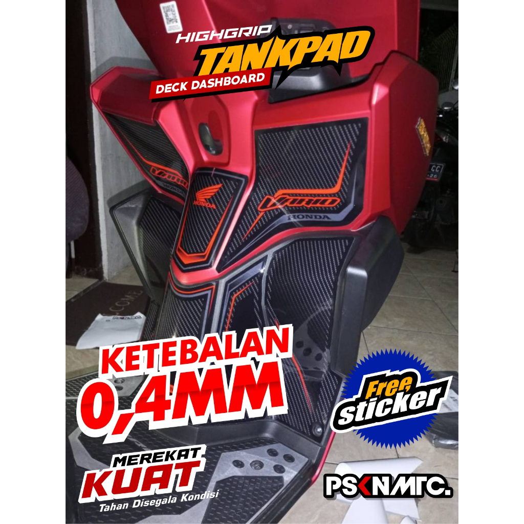 Tankpad Vario 160 Pelindung Dashboard Vario 160 Deckpad Vario 160 2022 Dashboard Protector 105006