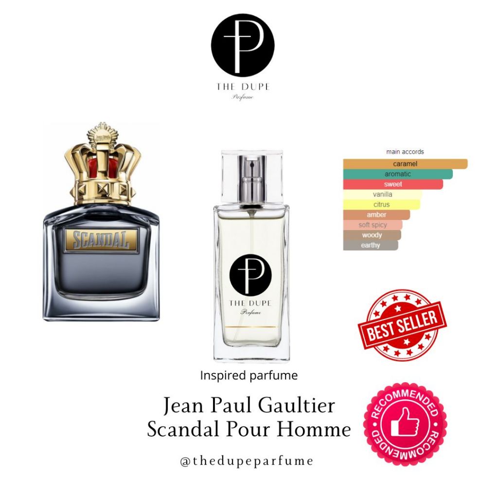 The Dupe Parfume Inspired Parfume JPG Scandal Men Scandal Pour Homme