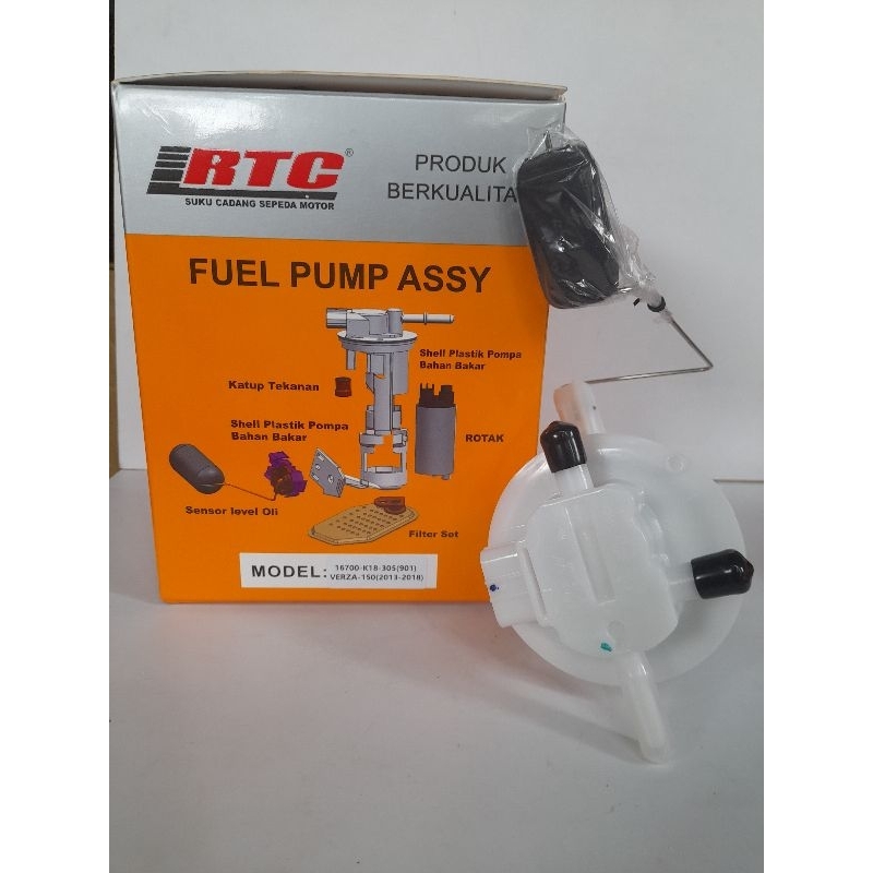 FUEL PUMP KOMPLIT / POMPA BENSIN VERZA 150 (2013-2018) RTC