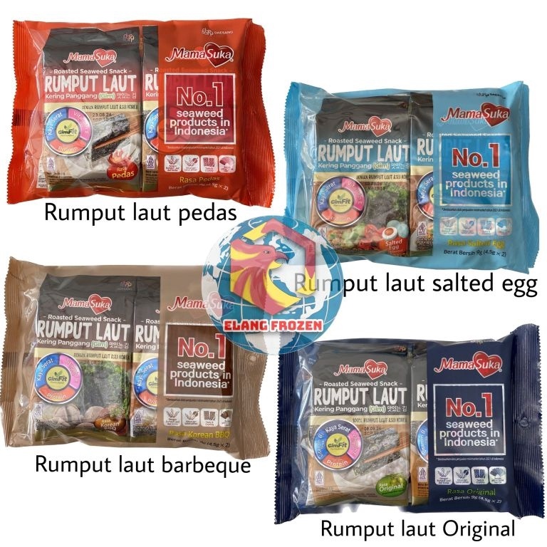 

52 Mama Suka Rumput Laut Kering Panggang / Nori 8582