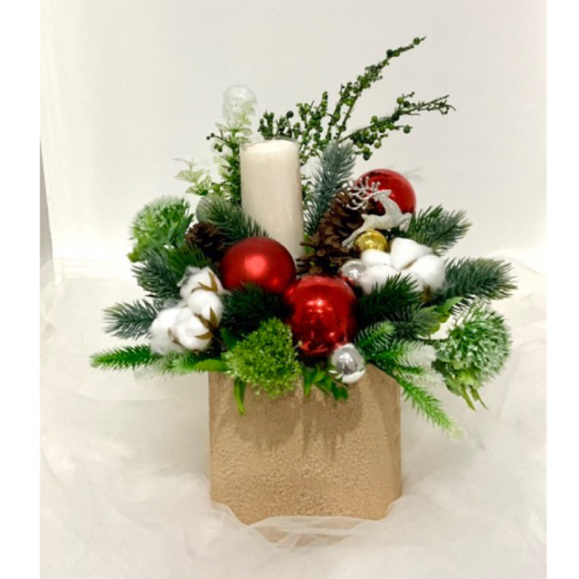 LILYFLORIST | Hampers Natal 2024 Candle Lilin Natal Unik Hadiah murah Christmas Xmas Semarang
