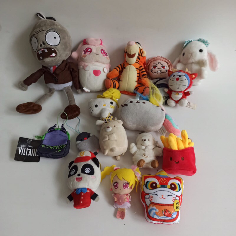 Gantungan Kunci Tas Ganci Anime Kartun Sanrio Peko Bag Charm Preloved