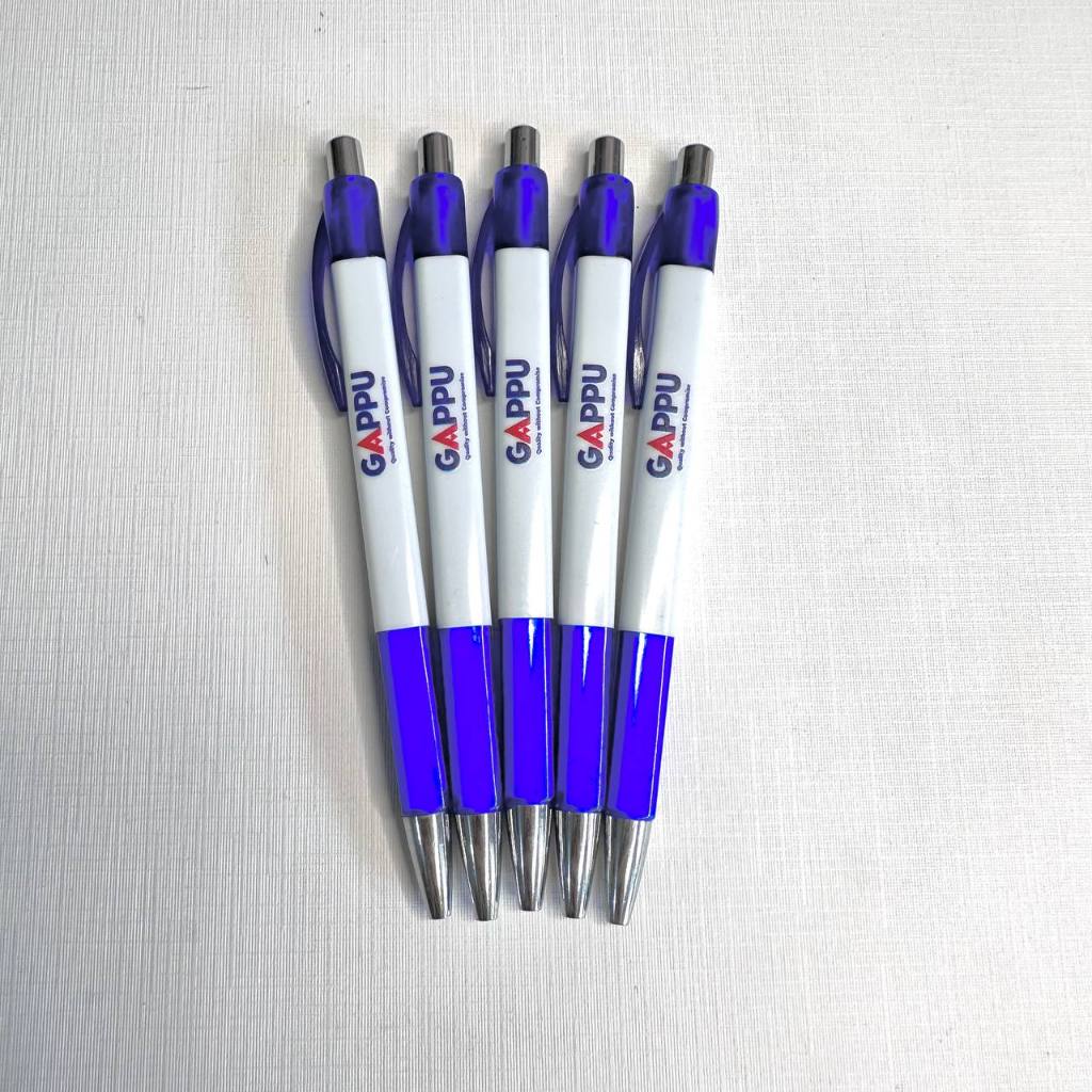 Pena Kotak Custom 100 / Pulpen Logo / Bolpen Souvenir / Pen Merch