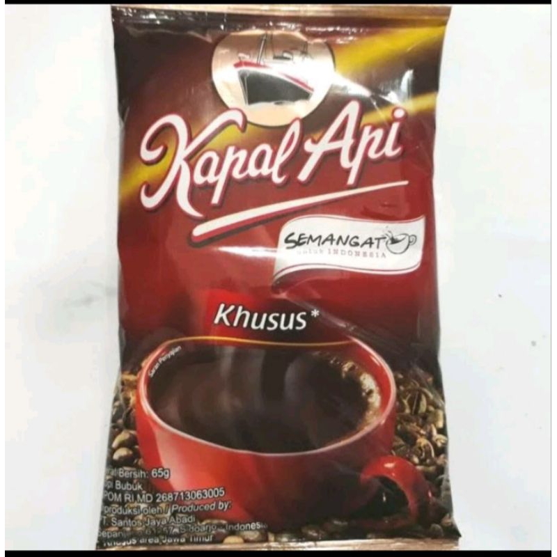 

Kapal APi bubuk kopi kemasan 60gr