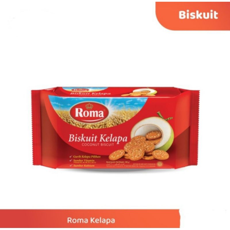

Roma biskuit kelapa 300gr