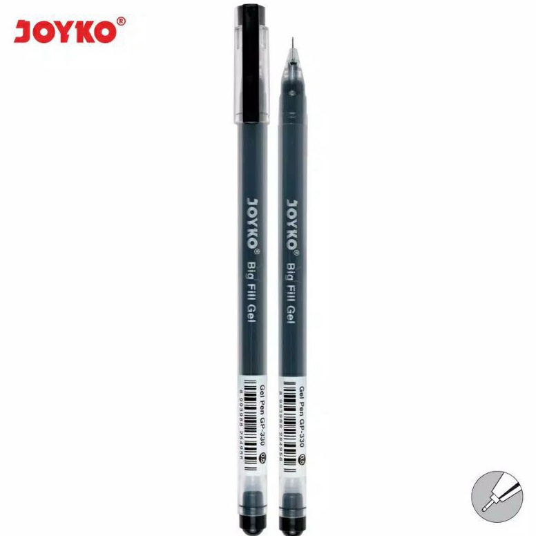 

OV5867 (12pc)Gel Pen Pulpen Pena Joyko GP-330 Big Fill Gel 0.5 mm Ready Stock