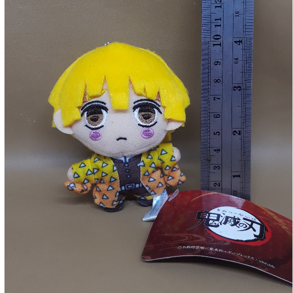 boneka gantungan kimetsu no yaiba zenitsu agatsuma