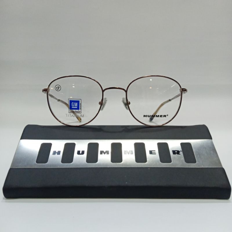 FRAME KACAMATA HUMMER HM807 C4 TITANIUM ORIGINAL 100%