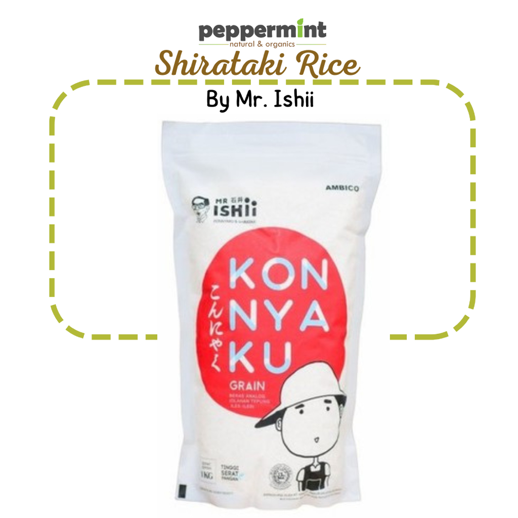 

Ishii Konnyaku Shirataki Rice (1 kg) / Diet Keto