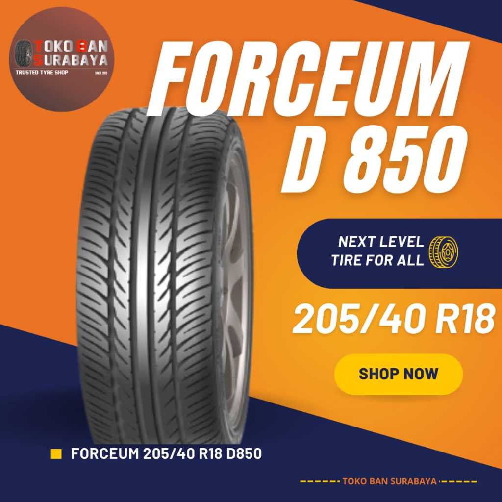 BAN FORCEUM 205/40 R18 205/40R18 205/40/18 20540 R18 20540R18 R18 R 18 D850 D 850