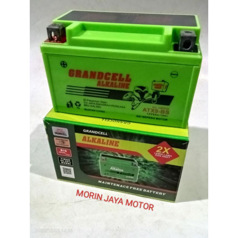 AKI NINJA 250 R ATX9-3B 12V9Ah/10Hr ALKALINE SERIES