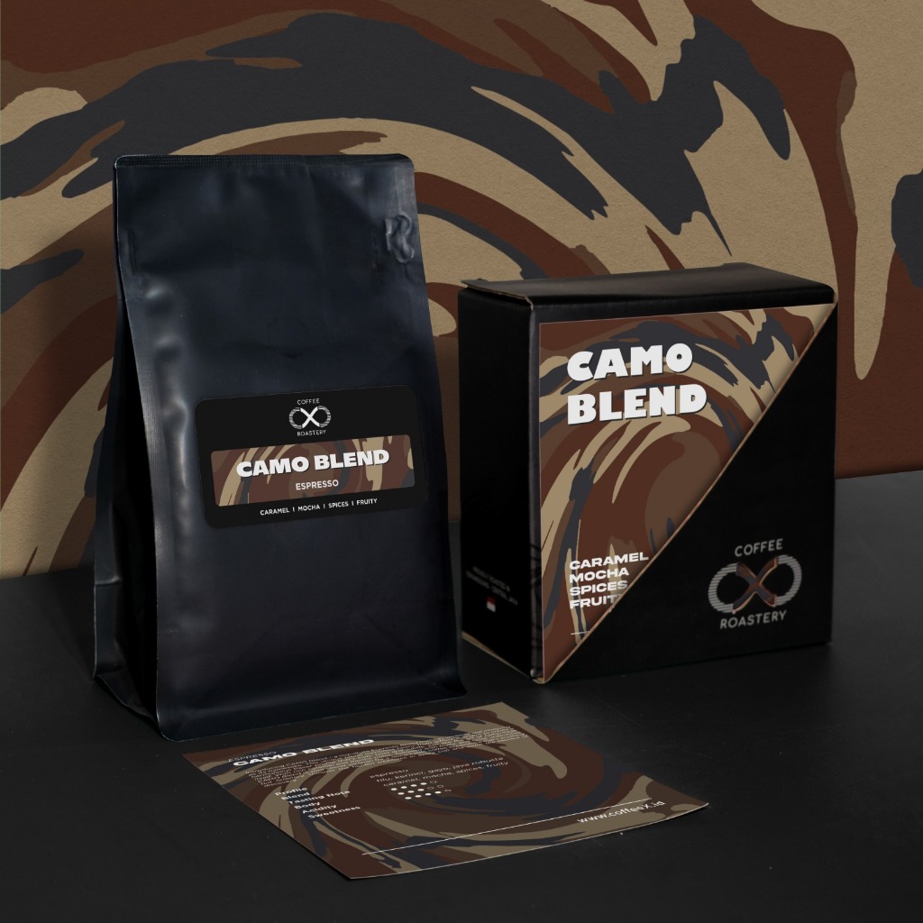 

CAMO Blend - Espresso Coffee Blend 1000 gr