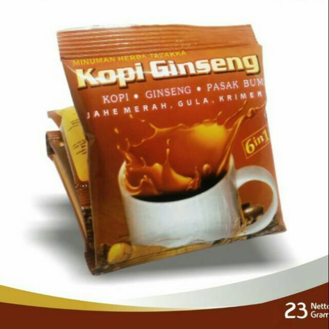 

minuman instan kopi ginseng original tazakka 1 renteng isi 10 shacet BPOM KHASIAT AMPUH