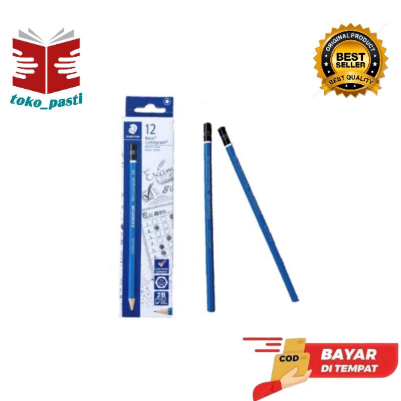 

PENSIL 2B STAETDLER K2@1 lusin