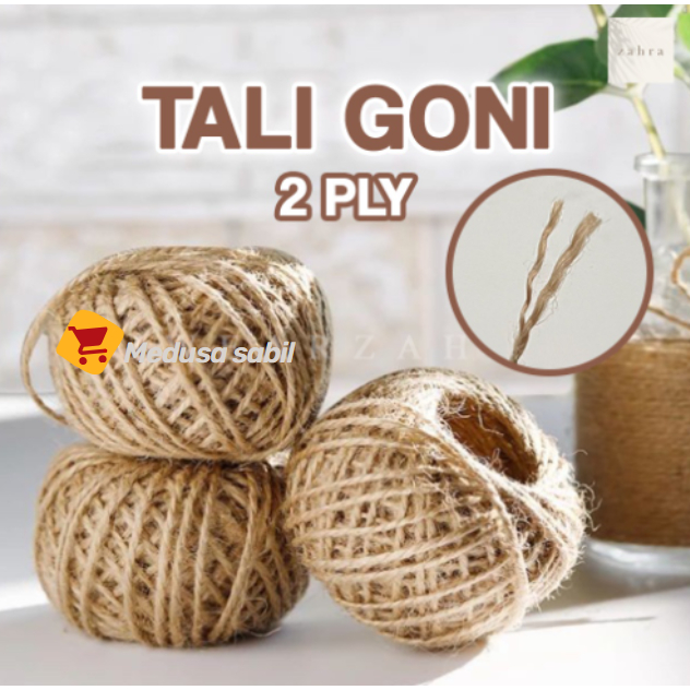 

TALI RAMI 2 PLY [PER 10 & 50 METER] - Tali Goni Gulungan 2Ply