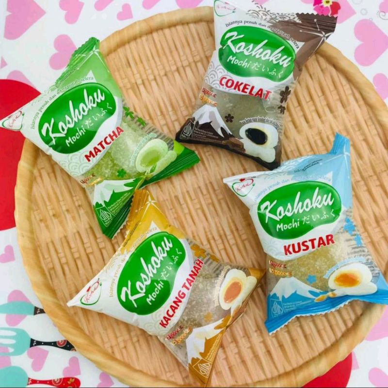 

KOSHOKU MOCHI / KUE MOCHI LEMBUT/SATUAN@ 30 GRAM